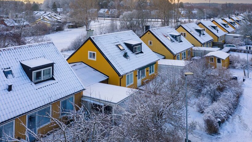 Enhetigt villaområde